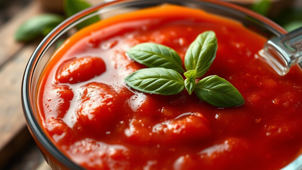 tomato sauce carbohydrate considerations
