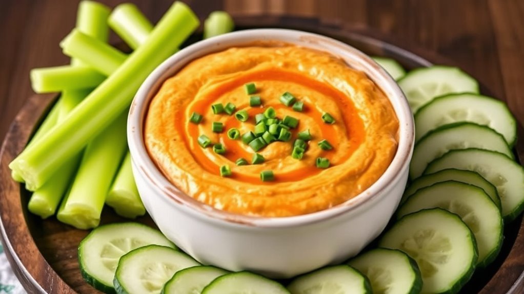 traditional buffalo chicken dip