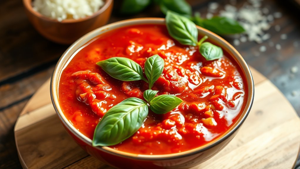 traditional marinara sauce carbs
