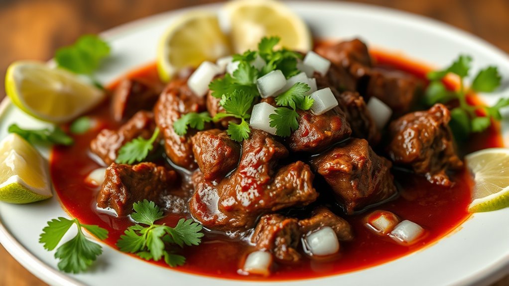 traditional meat and spices