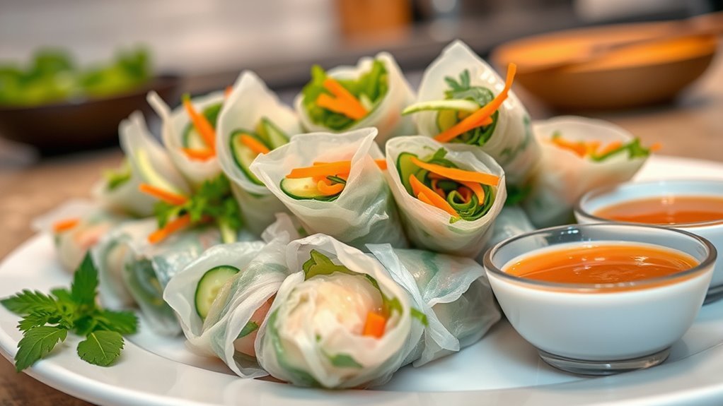 traditional spring roll ingredients