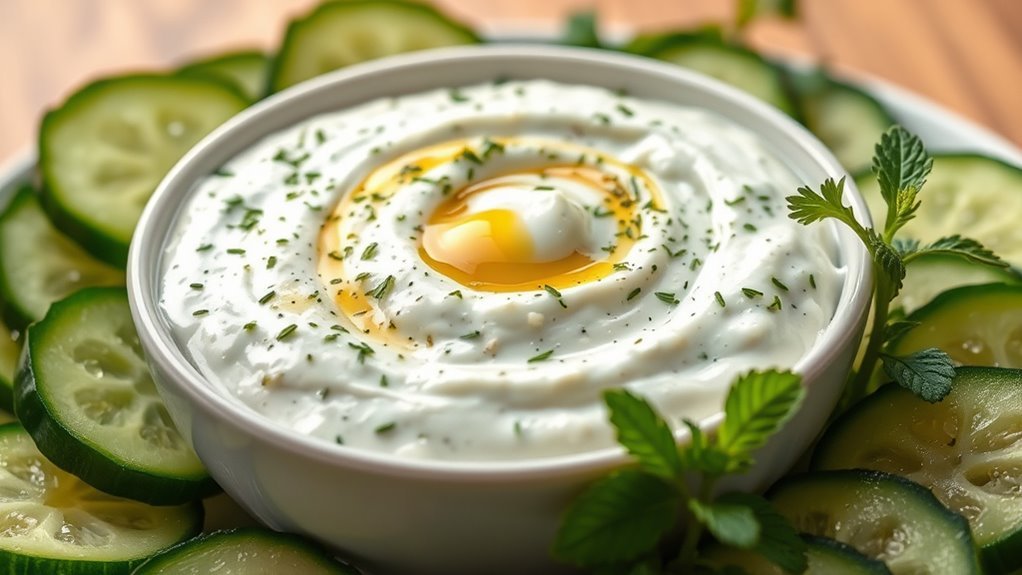 tzatziki ingredients and benefits