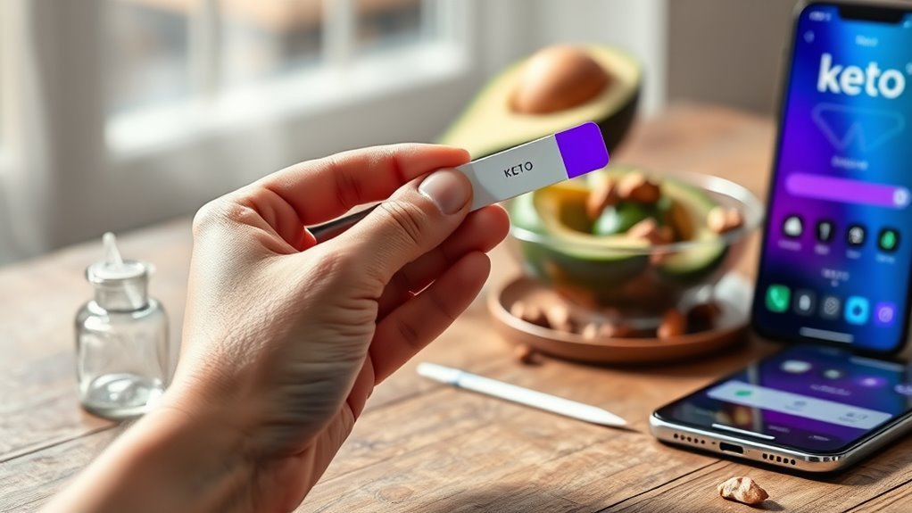 using keto test strips