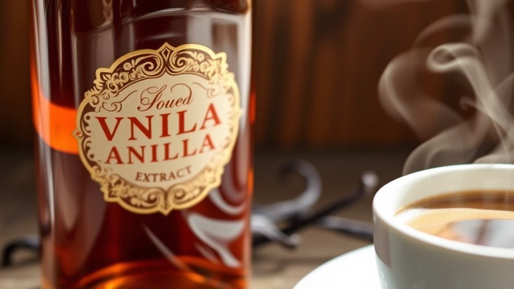 vanilla extract carbohydrate content