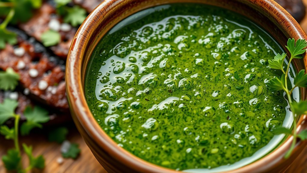 vibrant argentine herbal sauce