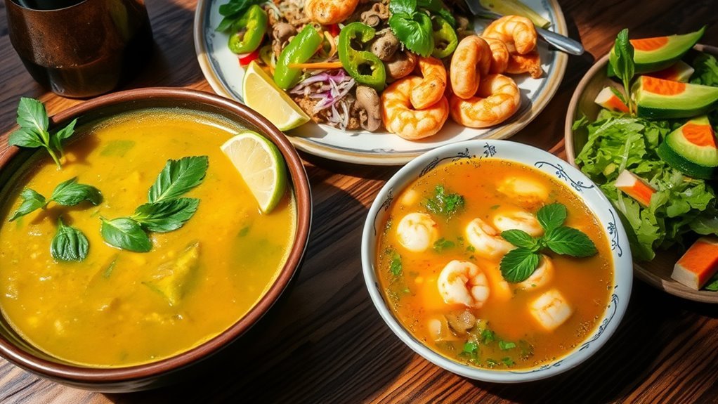vibrant flavors in thai cuisine