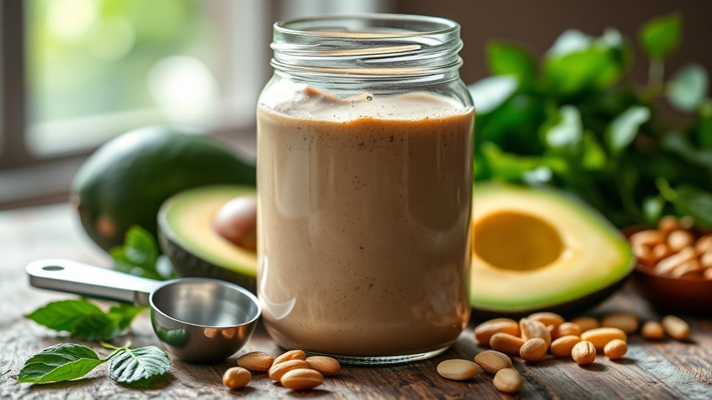 whey and plant based proteins