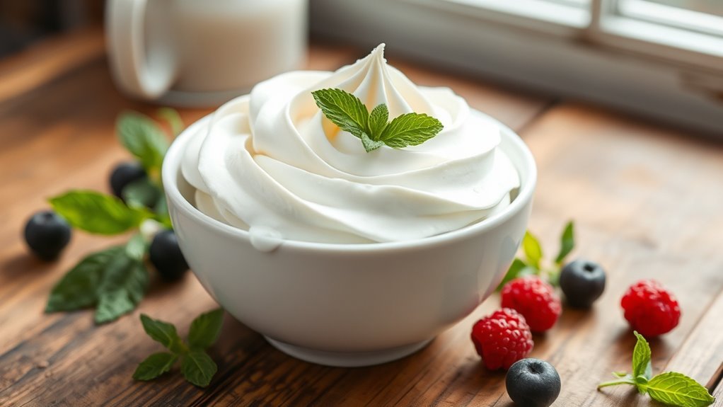 whipped cream and keto