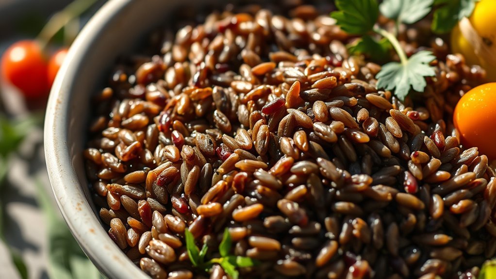 wild rice carbohydrate content