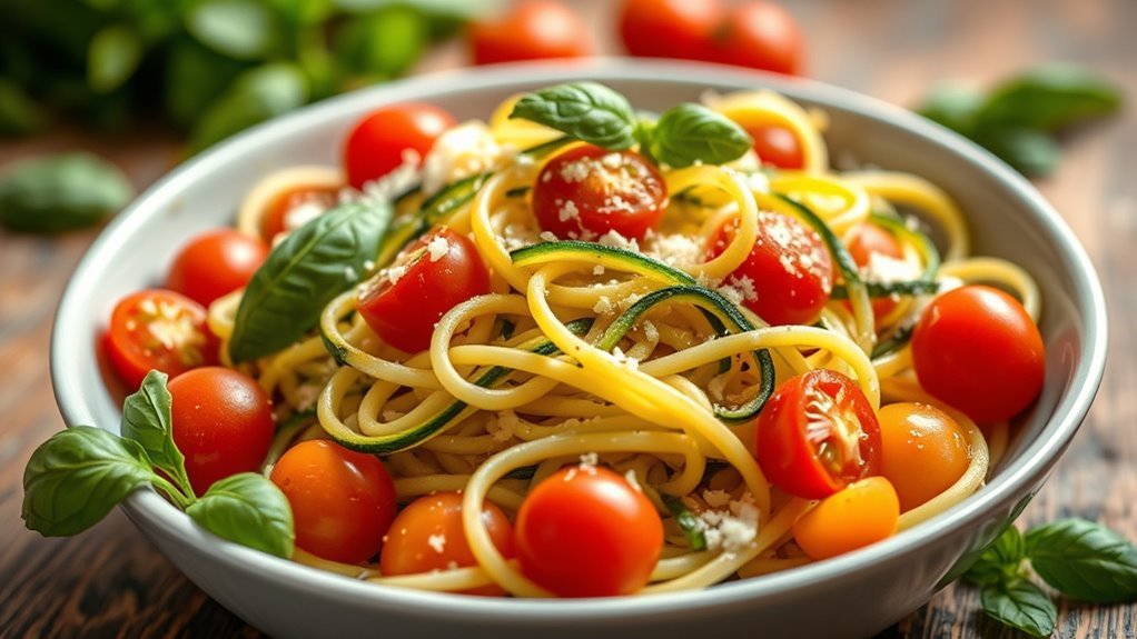 zoodles low carb pasta alternative
