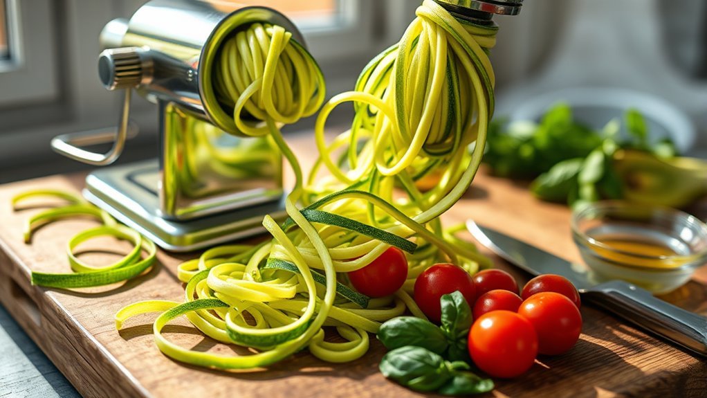 zucchini noodles for healthy meals