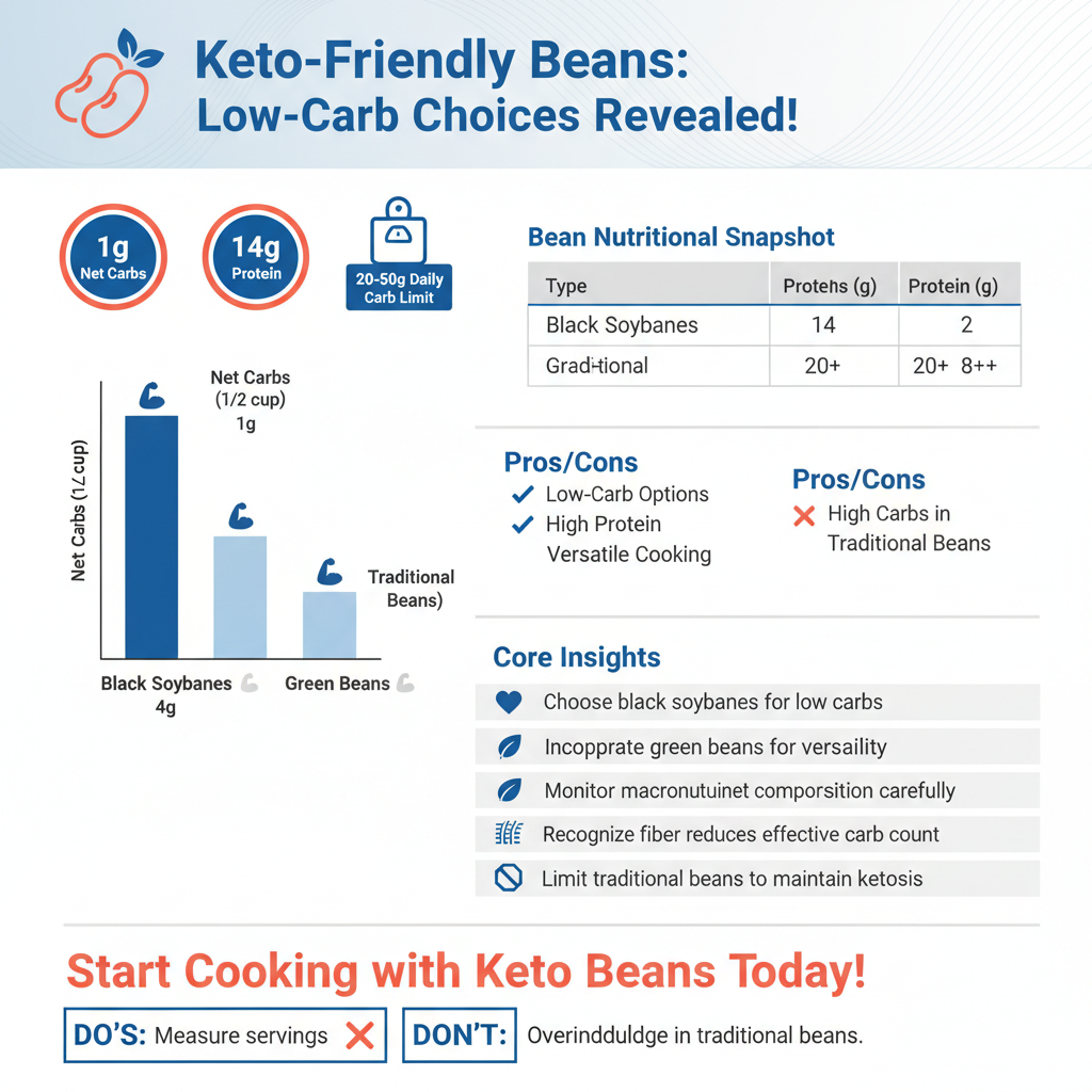 are any beans keto friendly - Data Infographic and Statistics