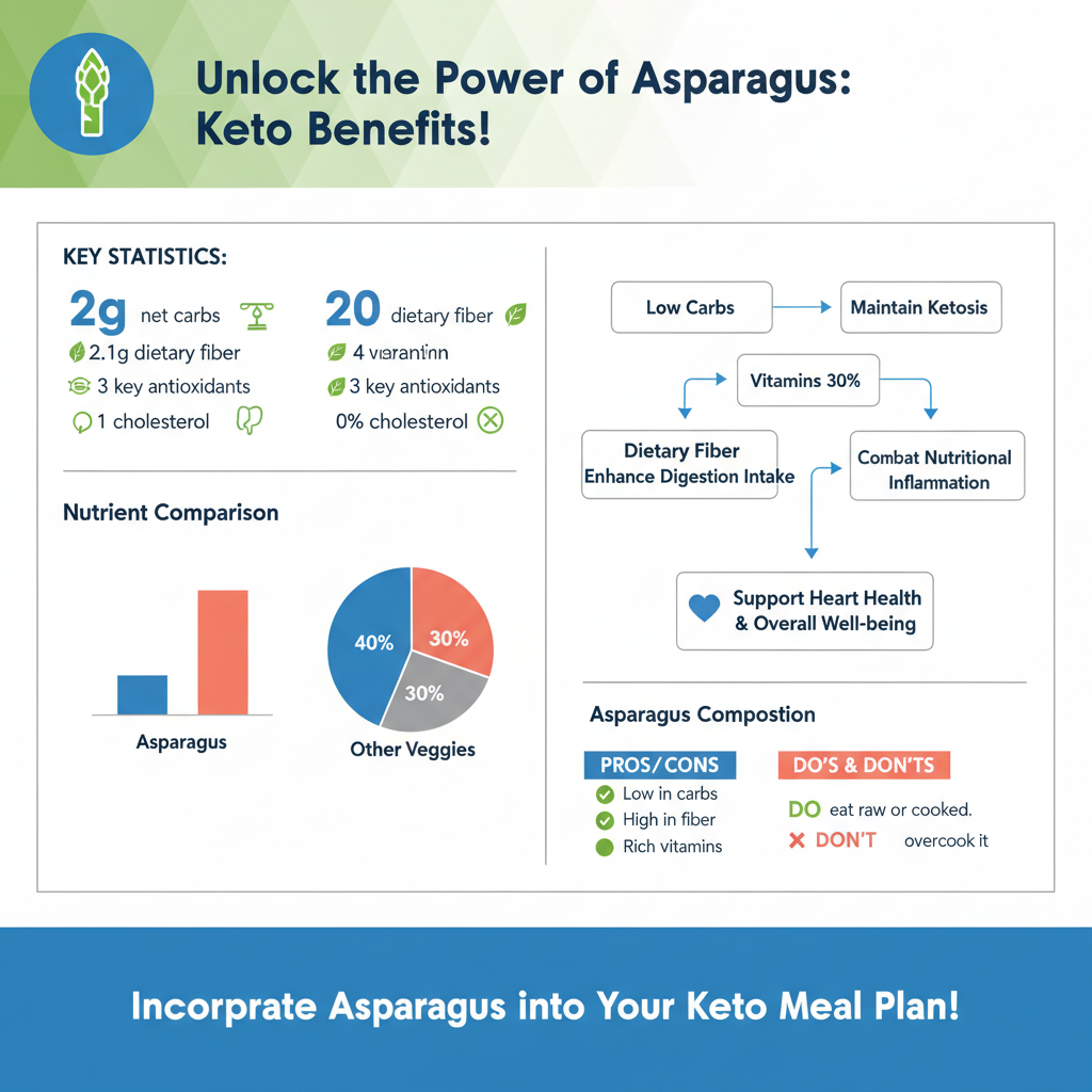 are asparagus keto - Data Infographic and Statistics