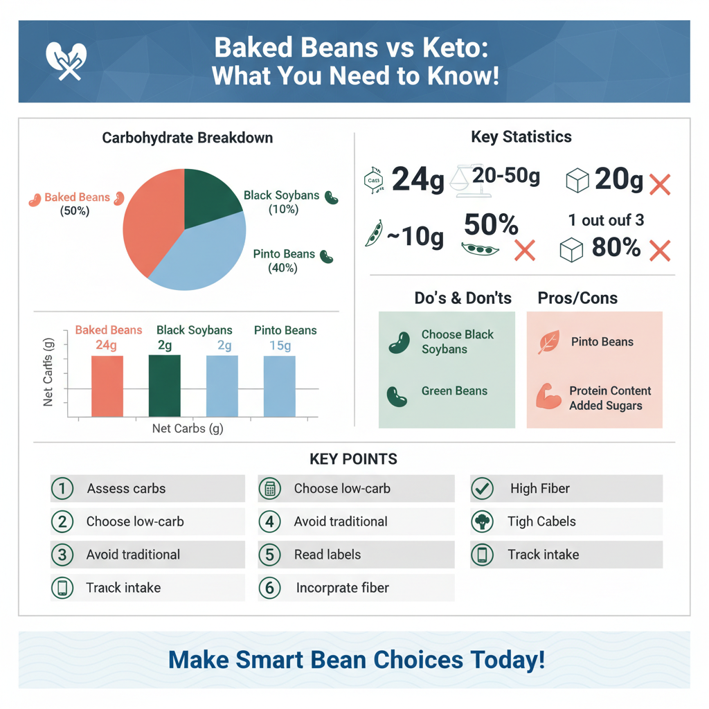 are baked beans keto friendly - Data Infographic and Statistics