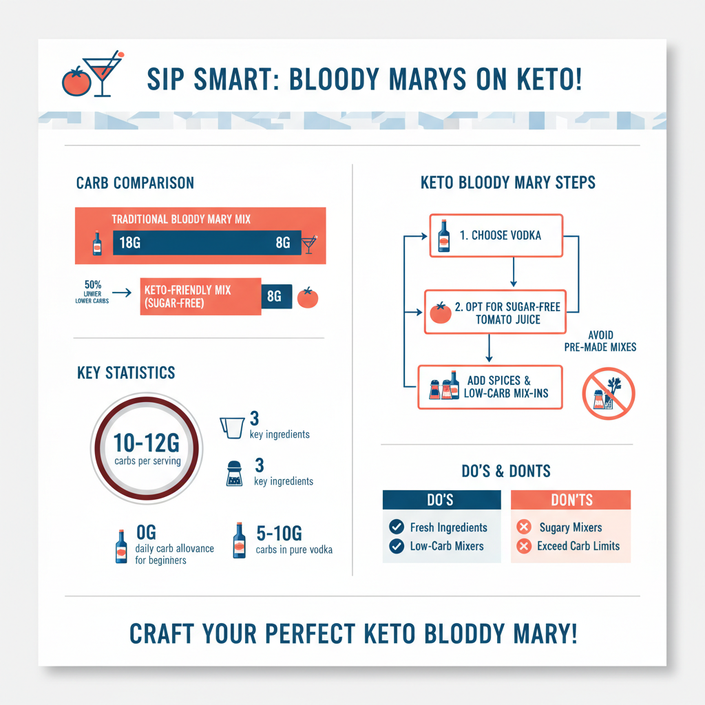 are bloody marys keto - Data Infographic and Statistics