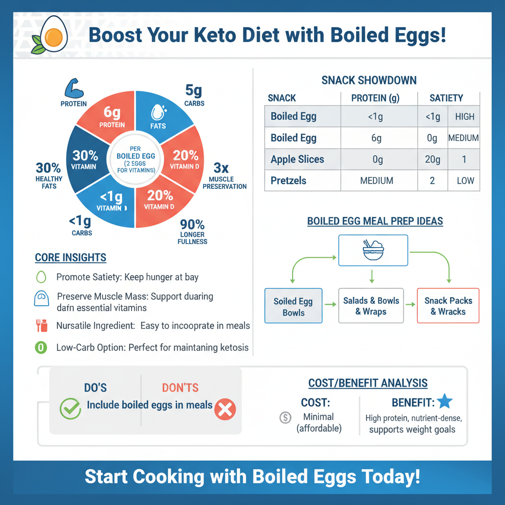 are boiled eggs keto - Data Infographic and Statistics