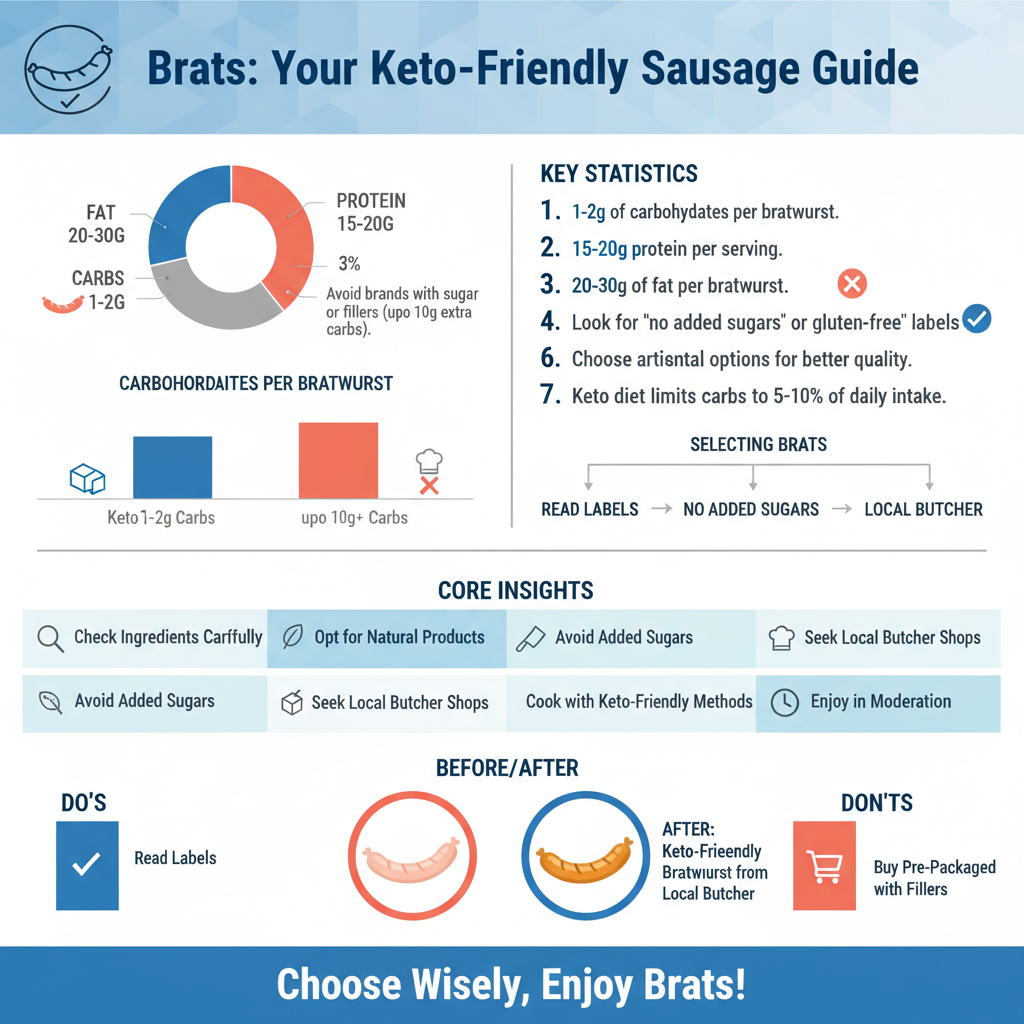 are brats keto friendly - Data Infographic and Statistics