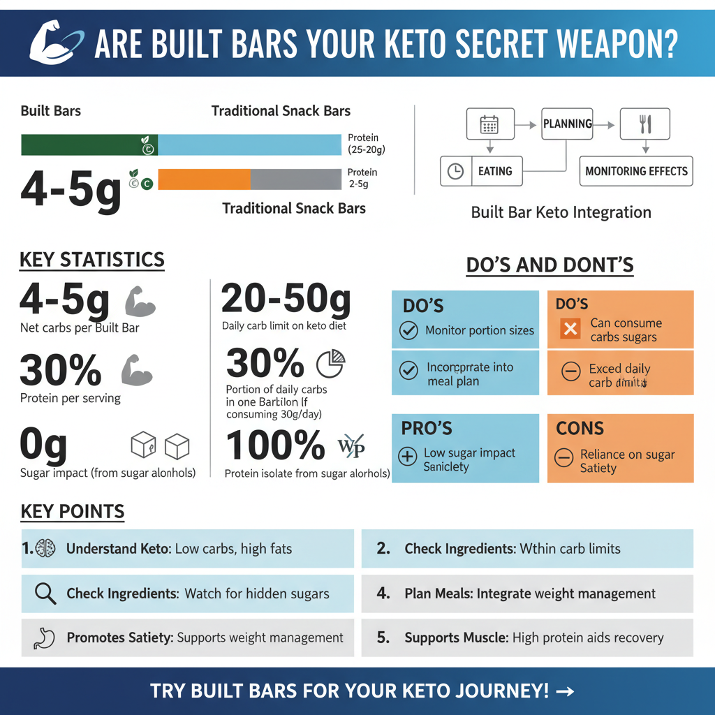 are built bars keto - Data Infographic and Statistics