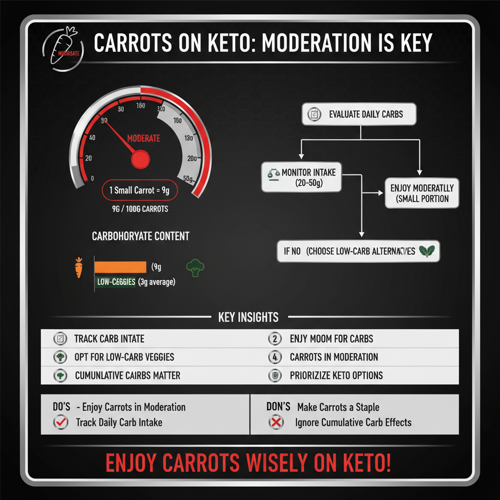 are carrots good for keto - Data Infographic and Statistics