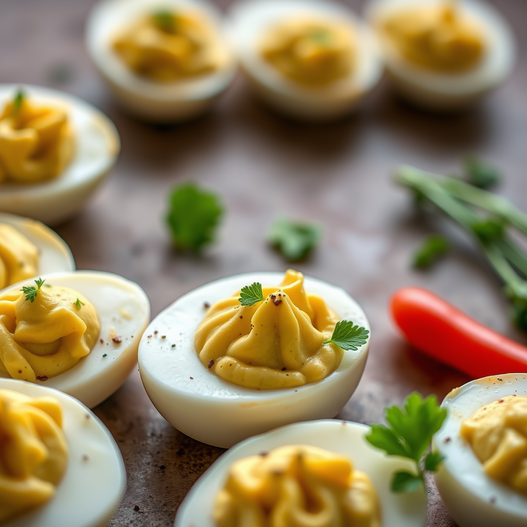 Key Ingredients for Keto Deviled Eggs - are deviled eggs keto friendly