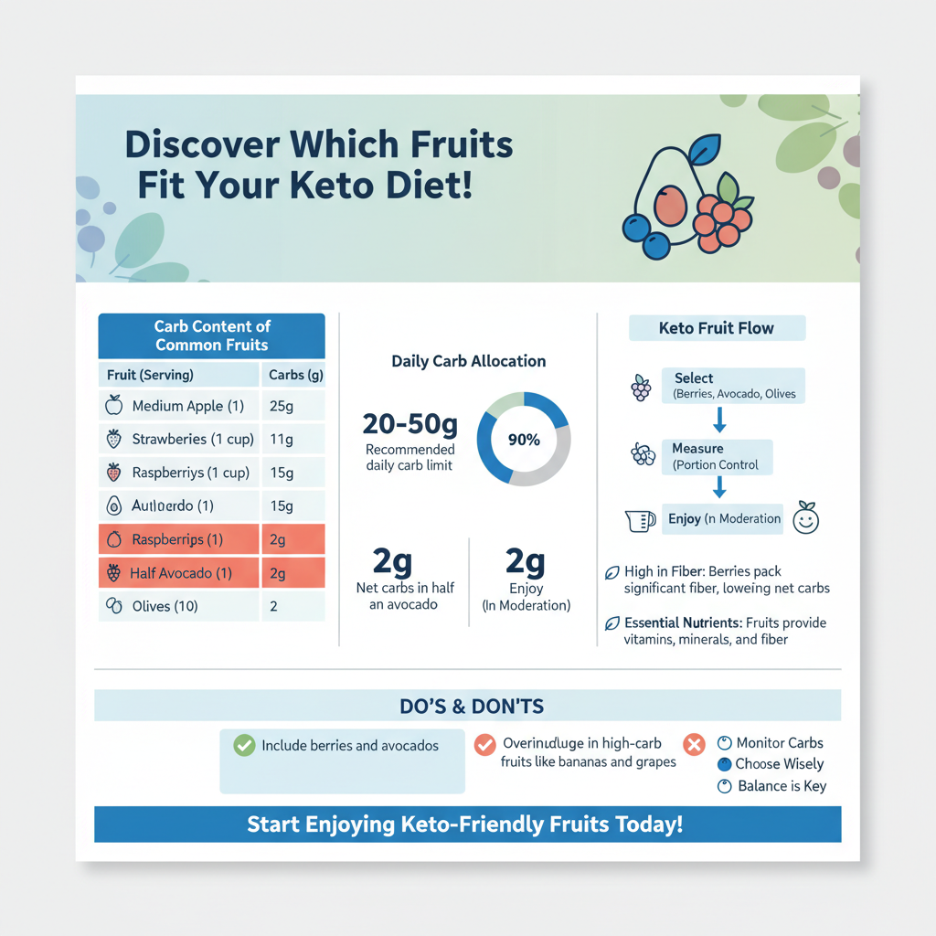 are fruits keto friendly - Data Infographic and Statistics