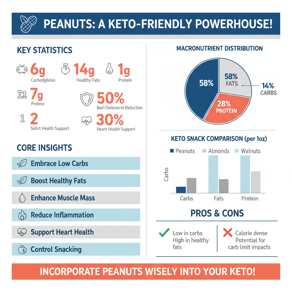 are peanuts good for keto - Data Infographic and Statistics