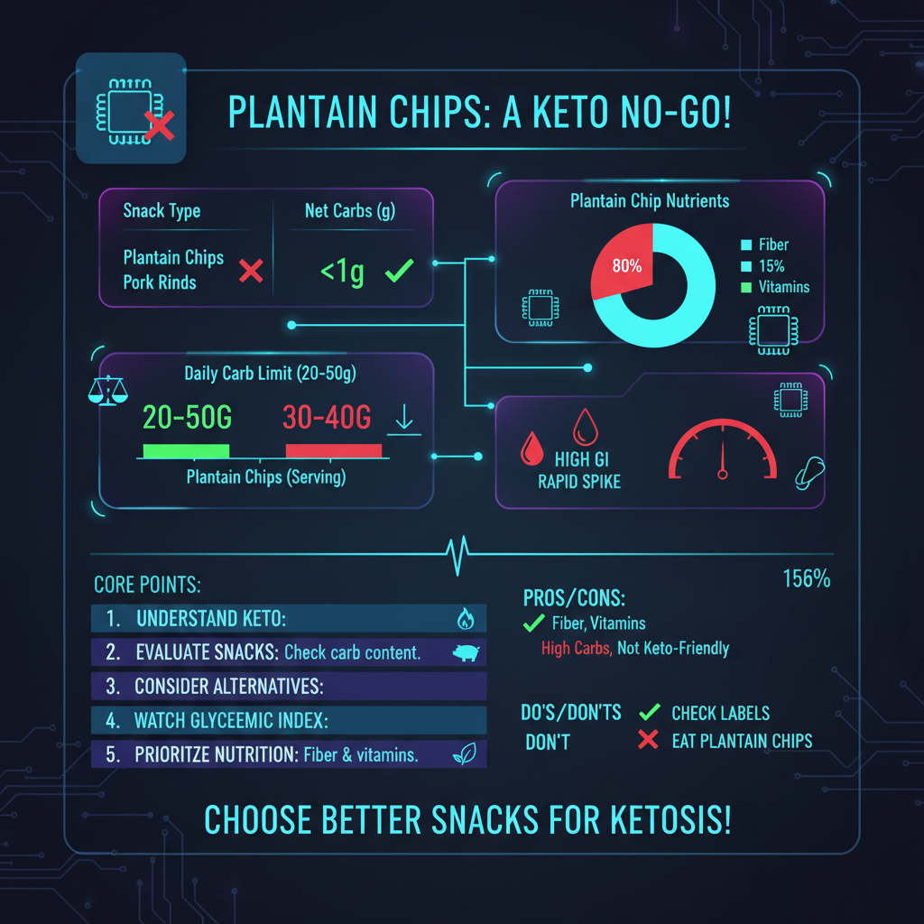 are plantain chips keto - Data Infographic and Statistics
