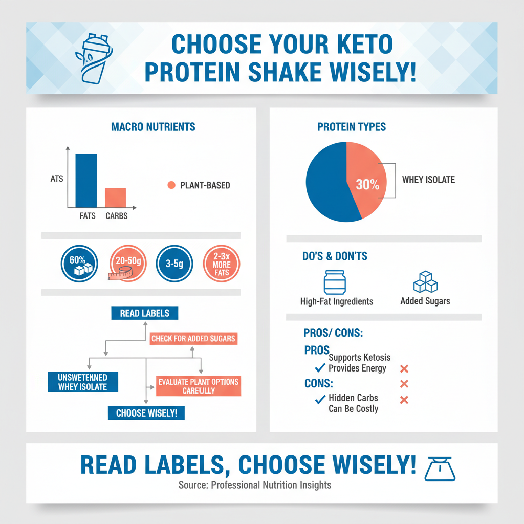are protein shakes keto friendly - Data Infographic and Statistics