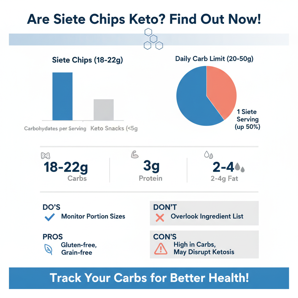 are siete chips keto - Data Infographic and Statistics