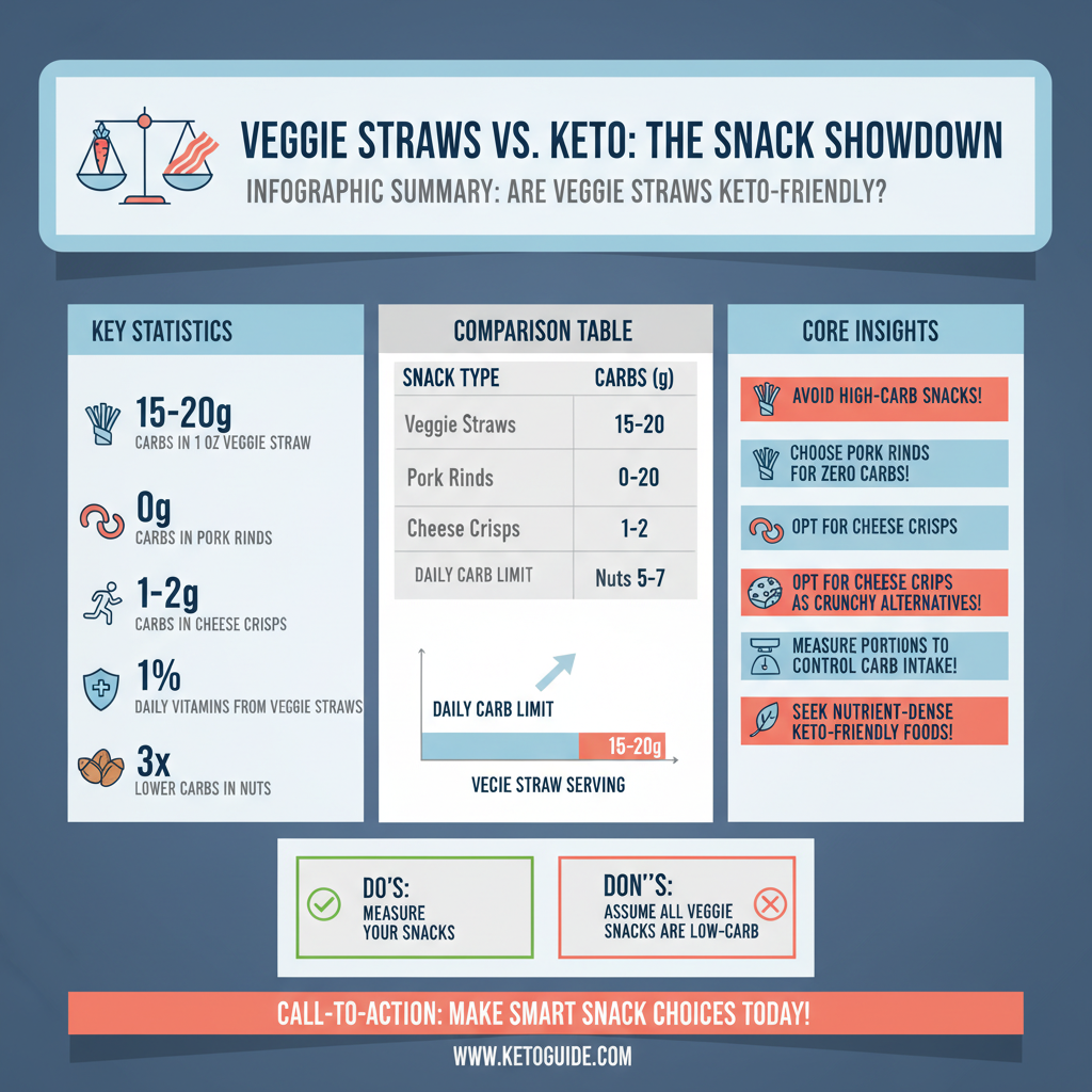 are veggie straws keto - Data Infographic and Statistics
