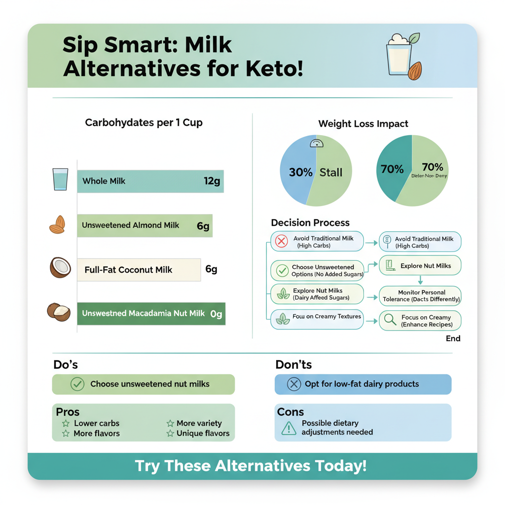 can i drink milk on the keto diet - Data Infographic and Statistics