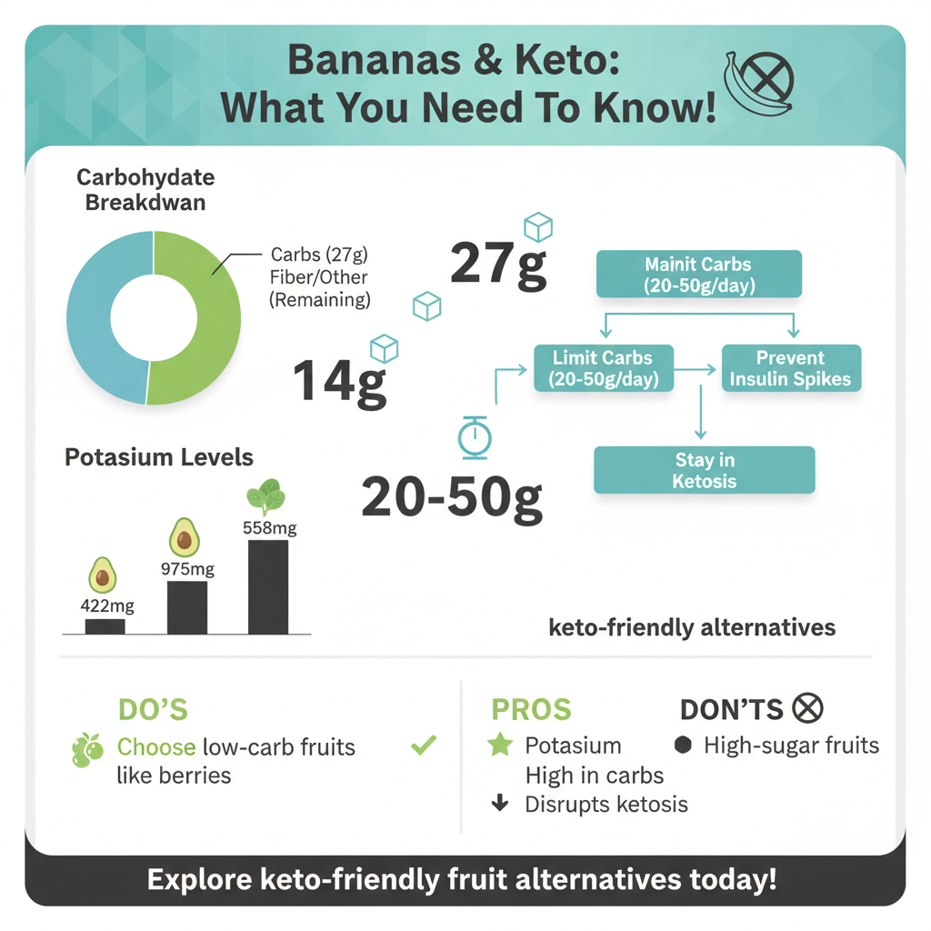 can i eat bananas on the keto diet - Data Infographic and Statistics