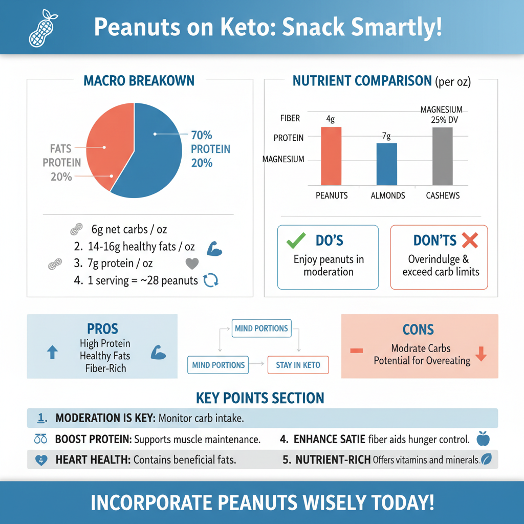 can i eat peanuts on keto - Data Infographic and Statistics