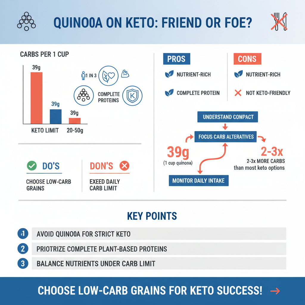 can i eat quinoa on keto - Data Infographic and Statistics