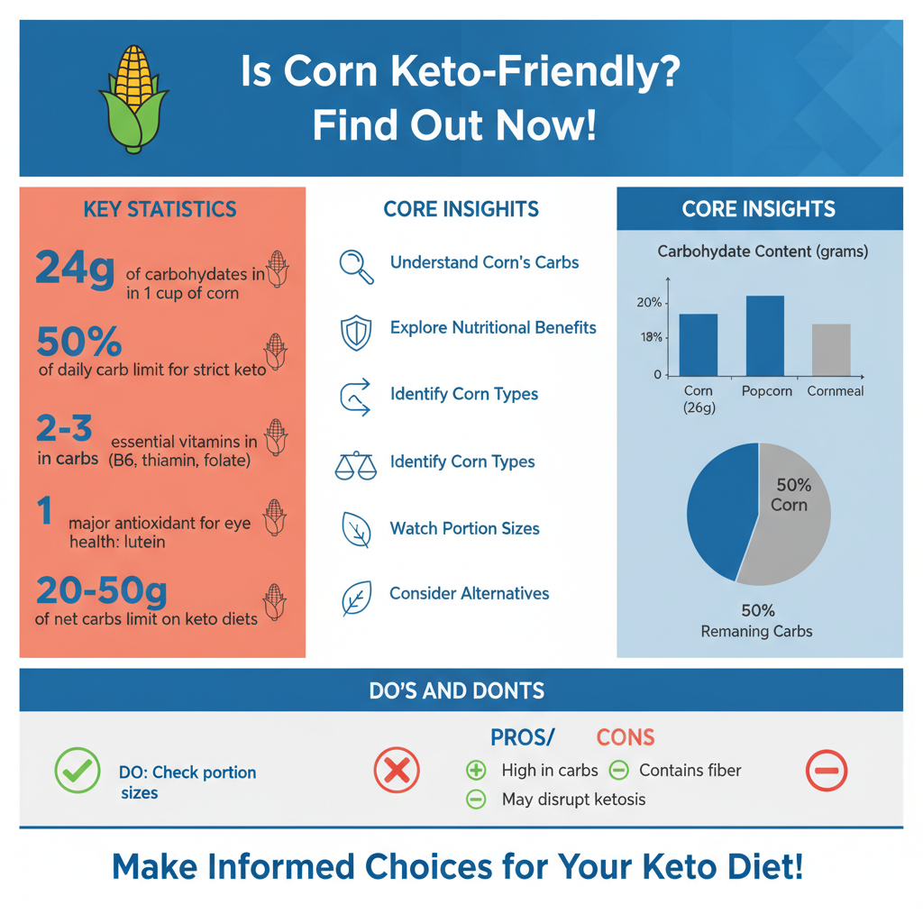 can i have corn on keto - Data Infographic and Statistics