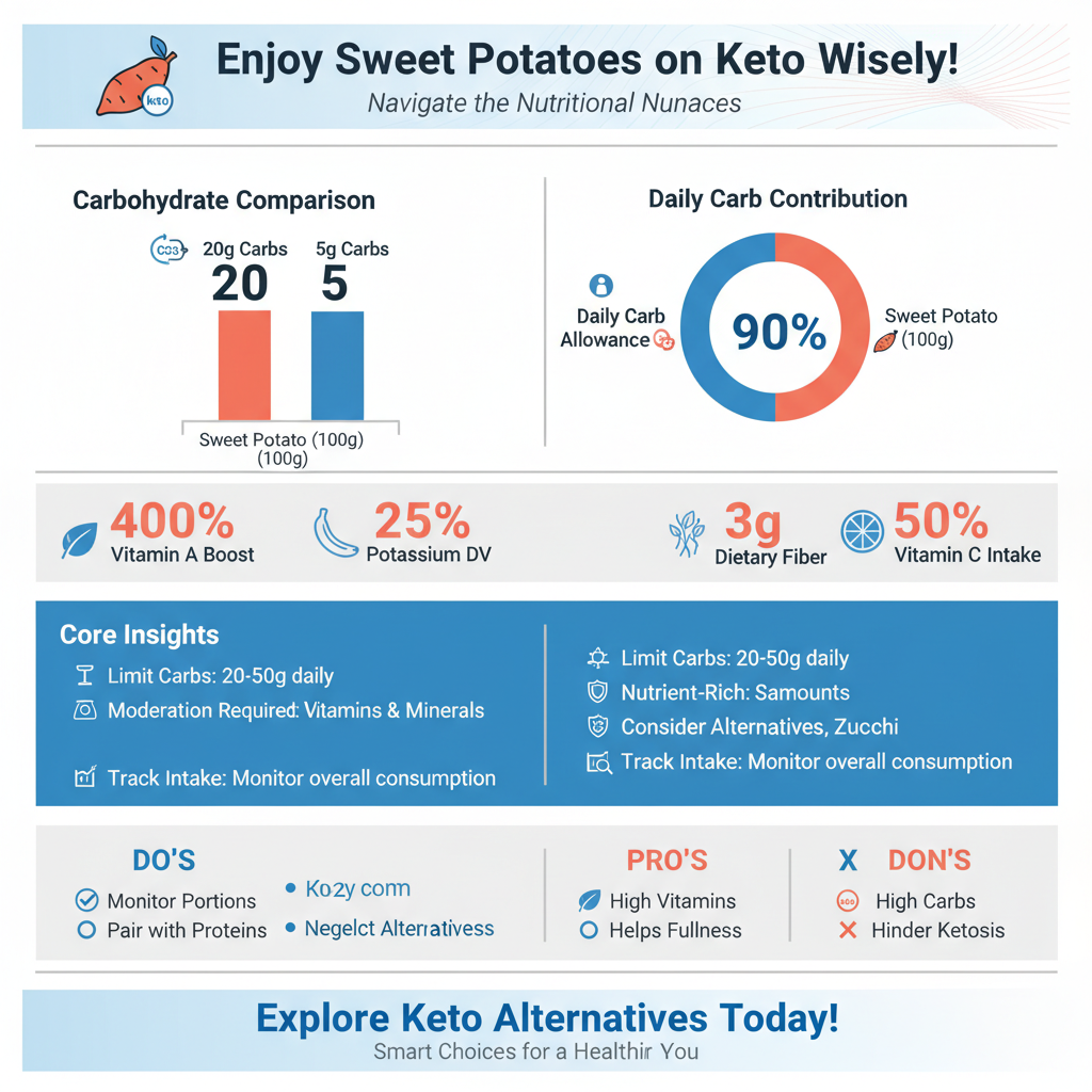 can i have sweet potatoes on keto - Data Infographic and Statistics