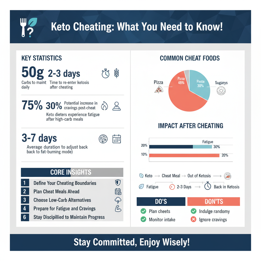 can you cheat on keto - Data Infographic and Statistics