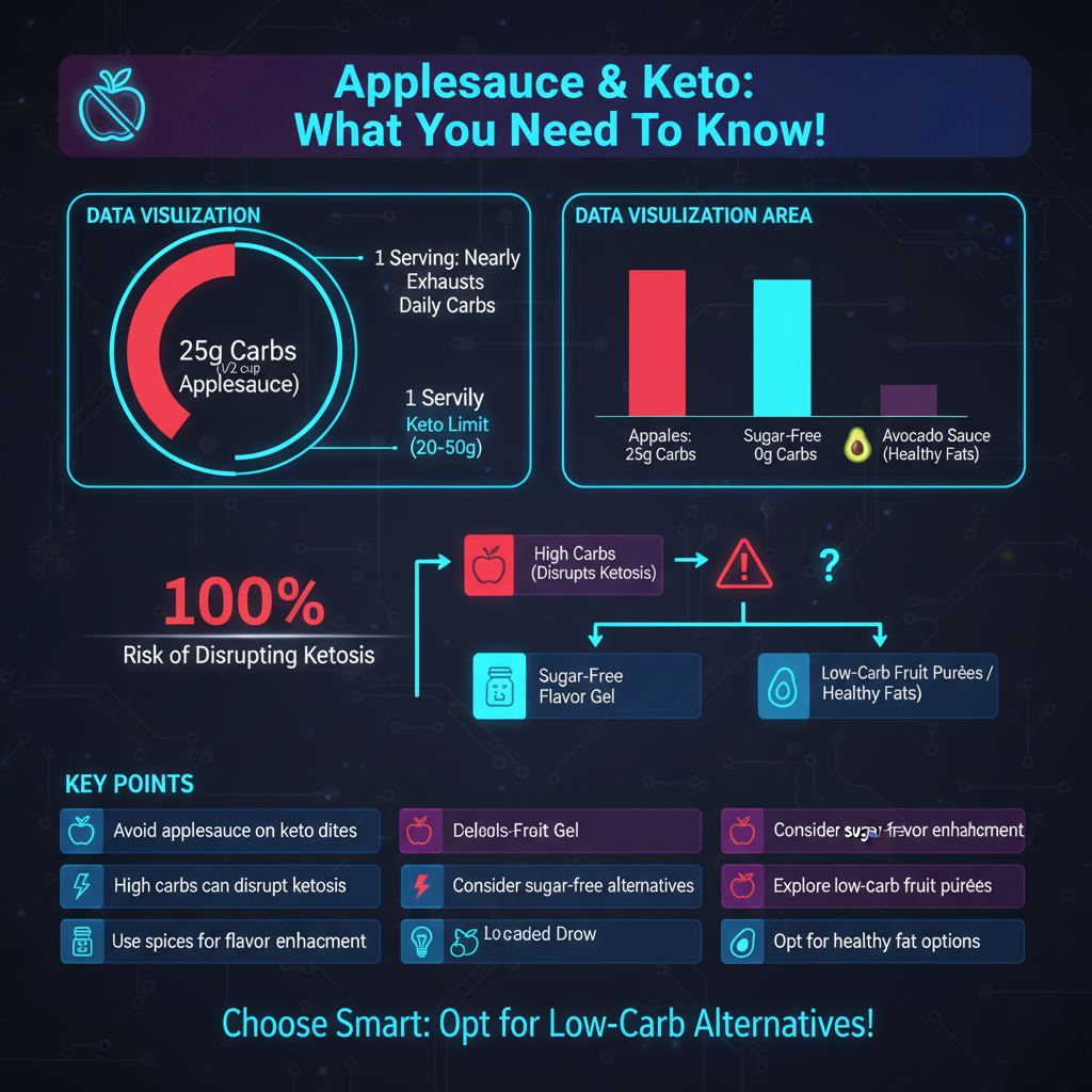 can you eat applesauce on keto diet - Data Infographic and Statistics