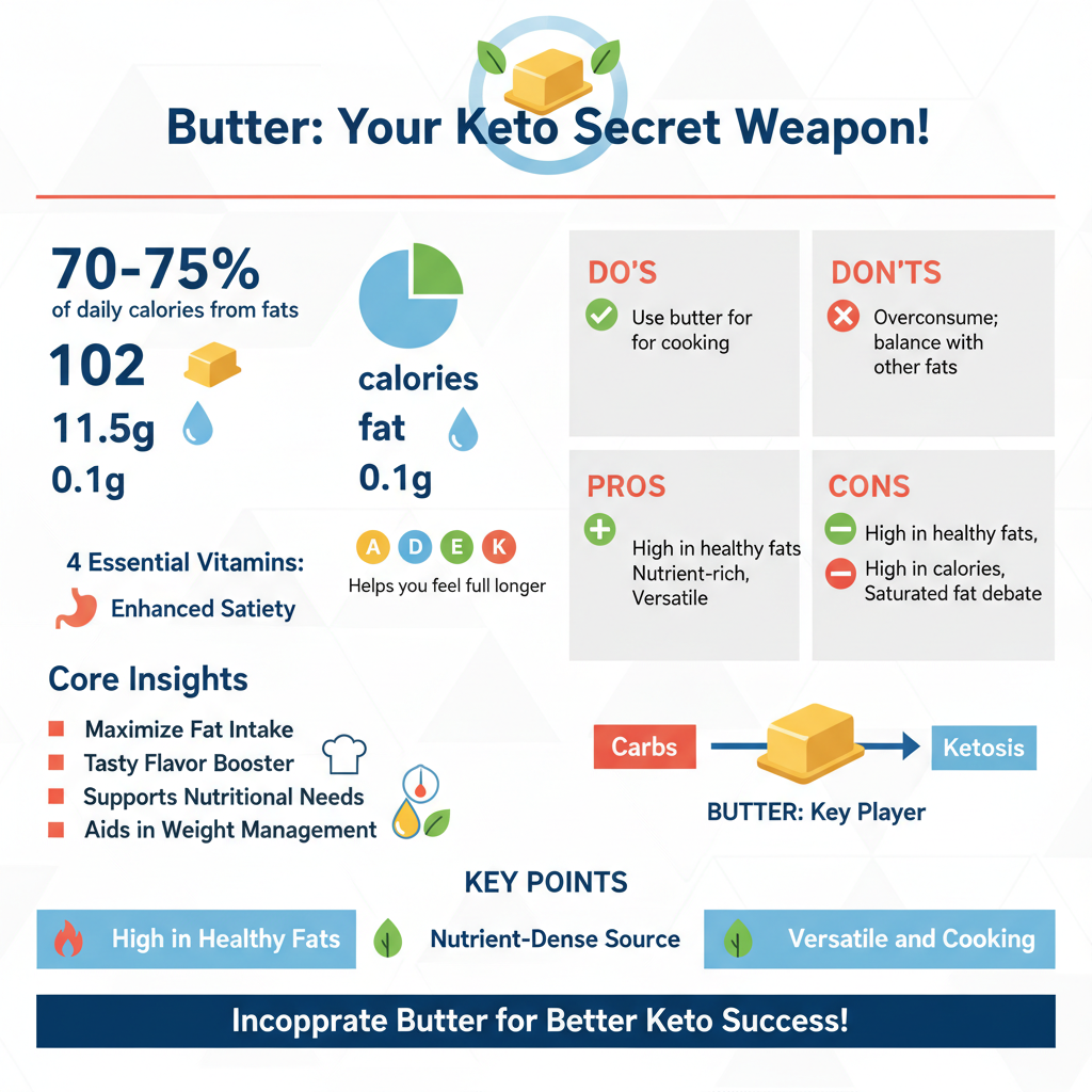 can you eat butter on keto - Data Infographic and Statistics
