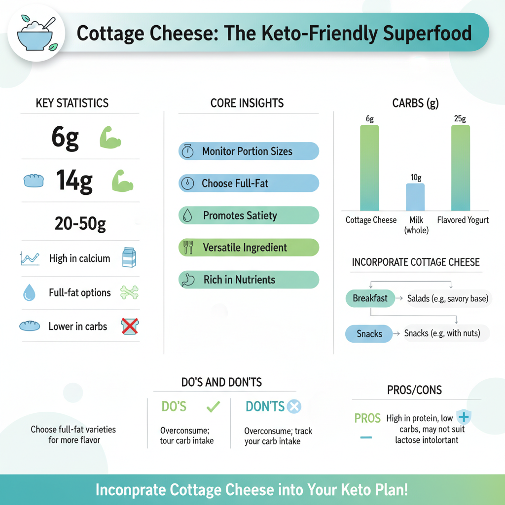can you eat cottage cheese on keto diet - Data Infographic and Statistics
