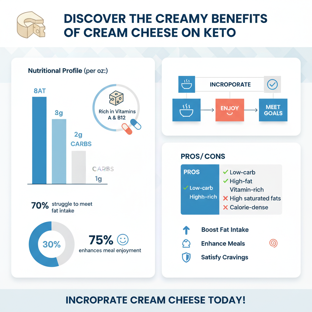 can you eat cream cheese on keto - Data Infographic and Statistics