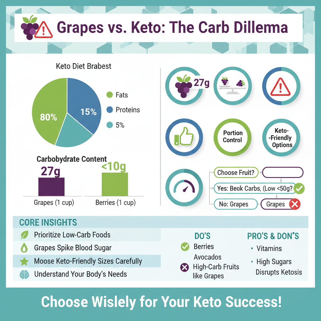 can you eat grapes on a keto diet - Data Infographic and Statistics