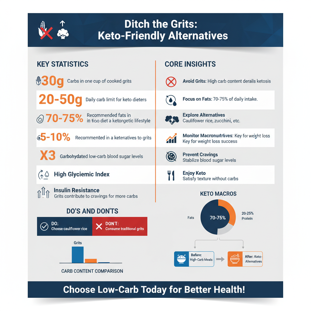 can you eat grits on keto - Data Infographic and Statistics