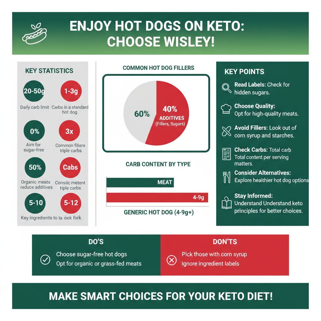 can you eat hot dogs on keto - Data Infographic and Statistics