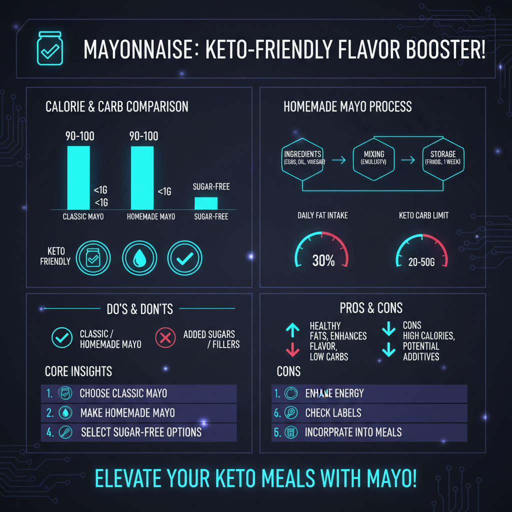 can you eat mayonnaise on a keto diet - Data Infographic and Statistics