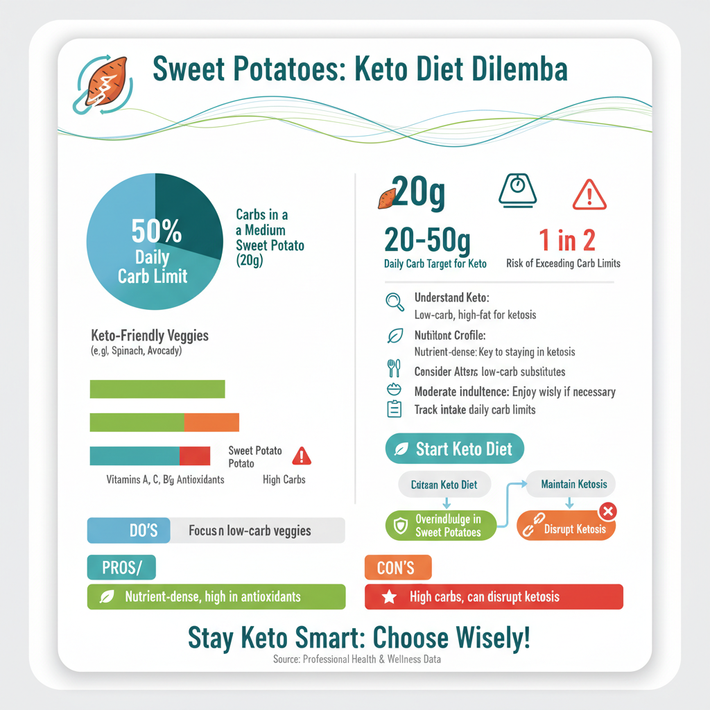 can you eat sweet potatoes on keto diet - Data Infographic and Statistics