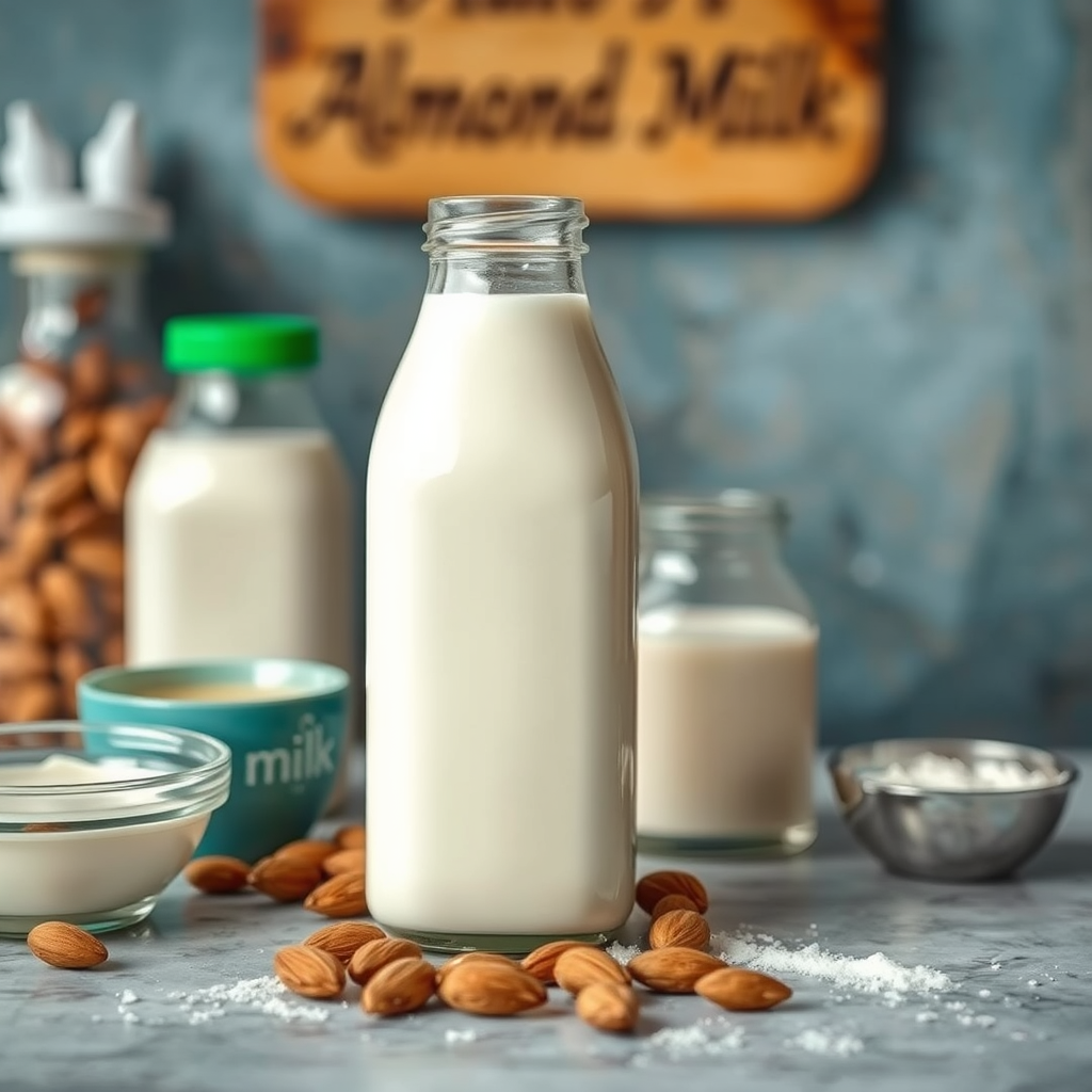 Types of Almond Milk Available - can you have almond milk on keto
