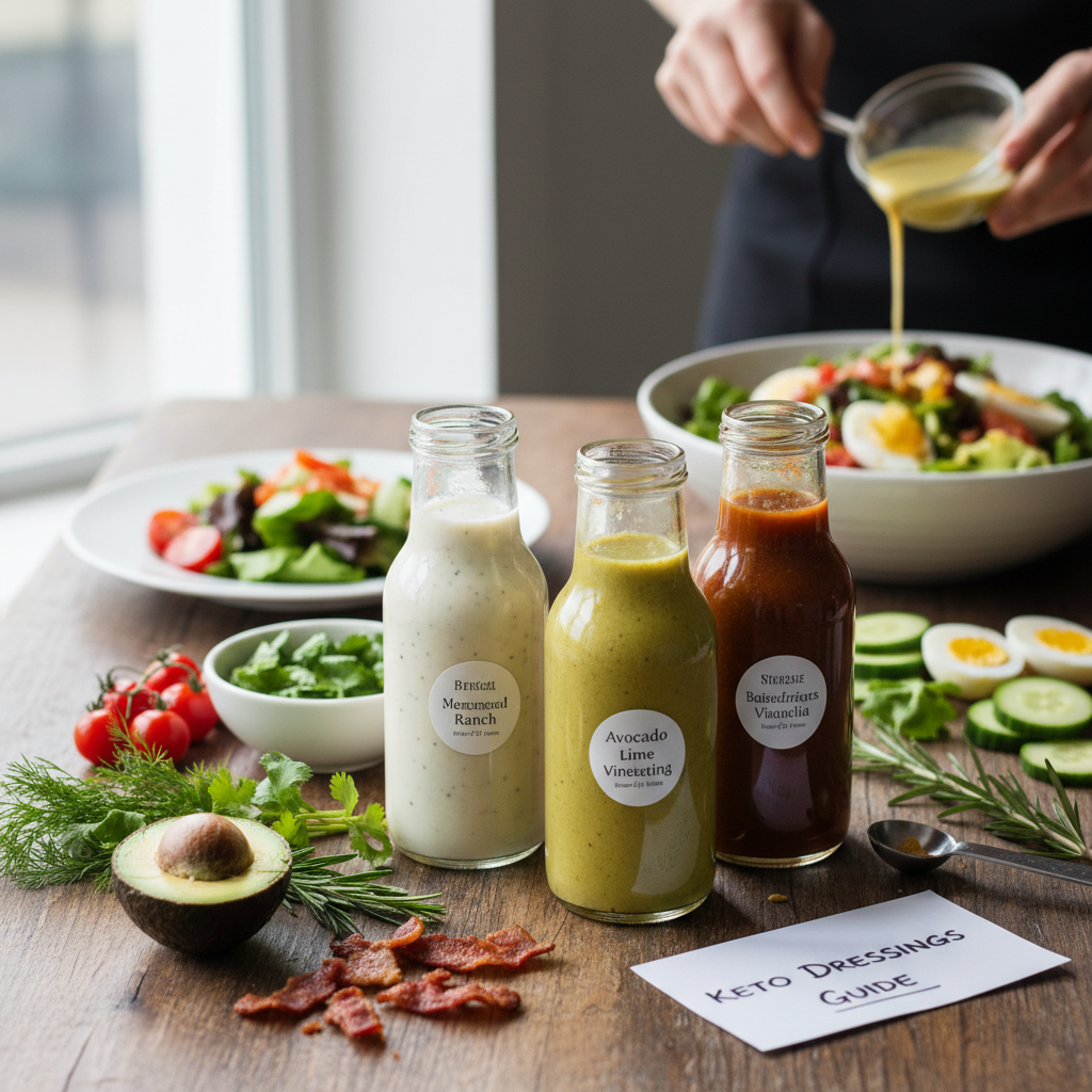 Keto-Friendly Salad Dressings: What to Choose