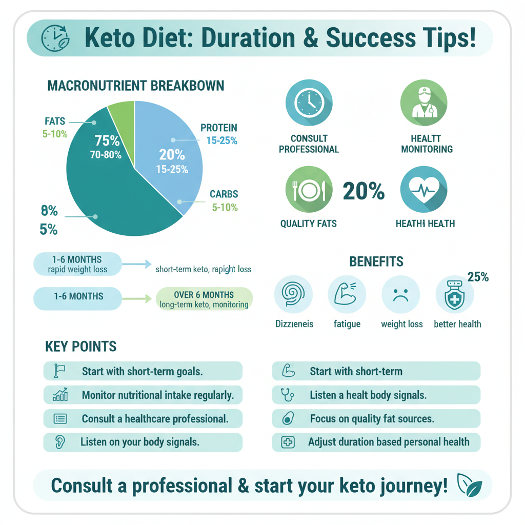 how long can you do the keto diet - Data Infographic and Statistics