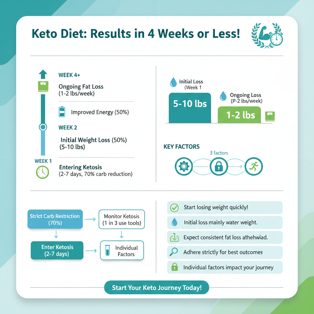 how long does keto diet take to work - Data Infographic and Statistics